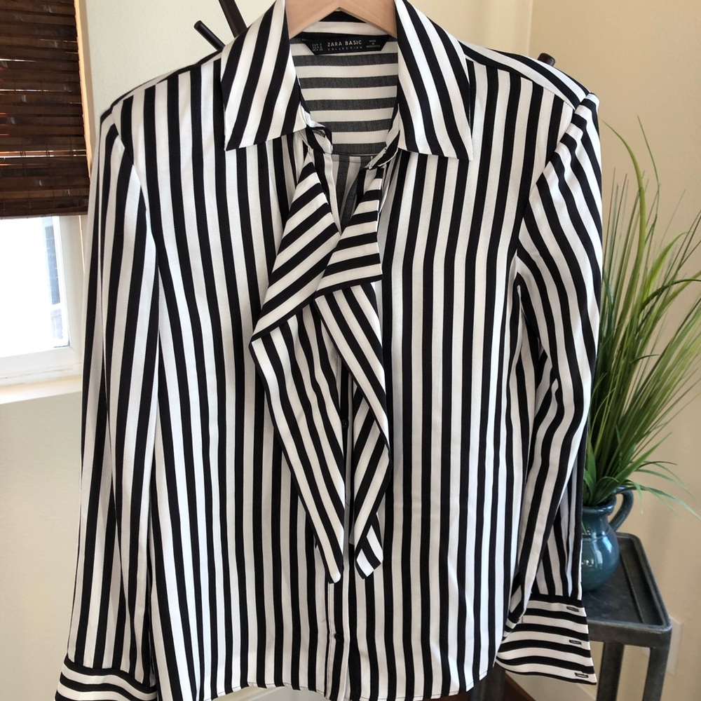 Zara striped top